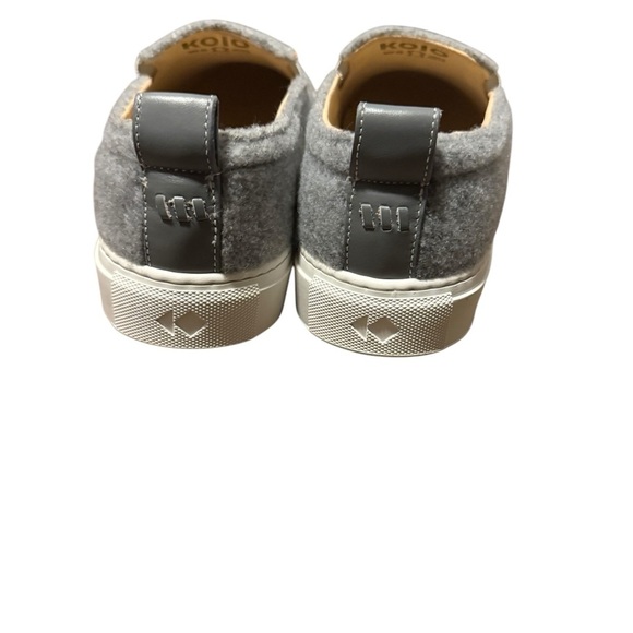 KOIO Garda Gray Loafers Minimalist Slip-Ons Felt Size 8 NWOT - Picture 7 of 9